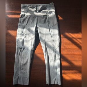 Lululemon Athletica Light Gray Leggings